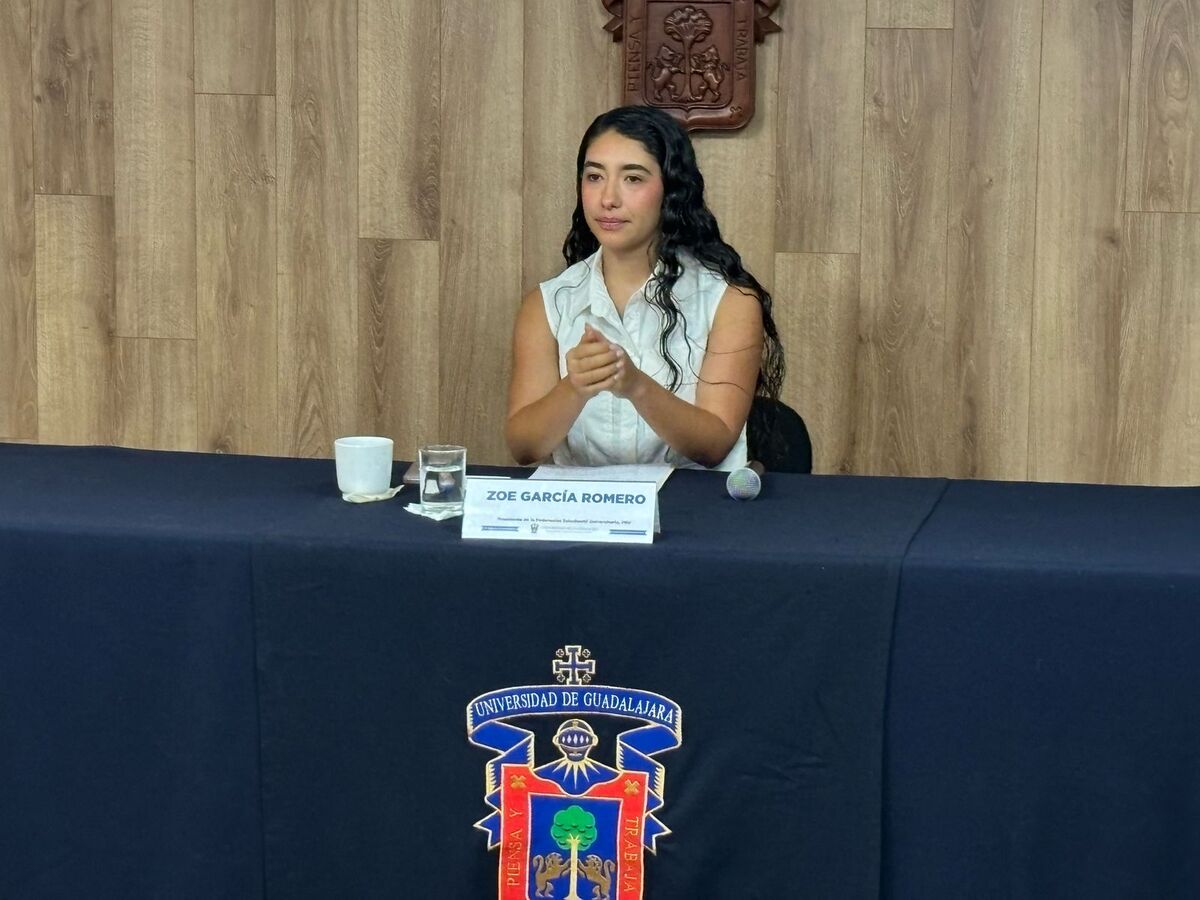 Zoe García, presidenta de la FEU. (Roberto Hurtado)