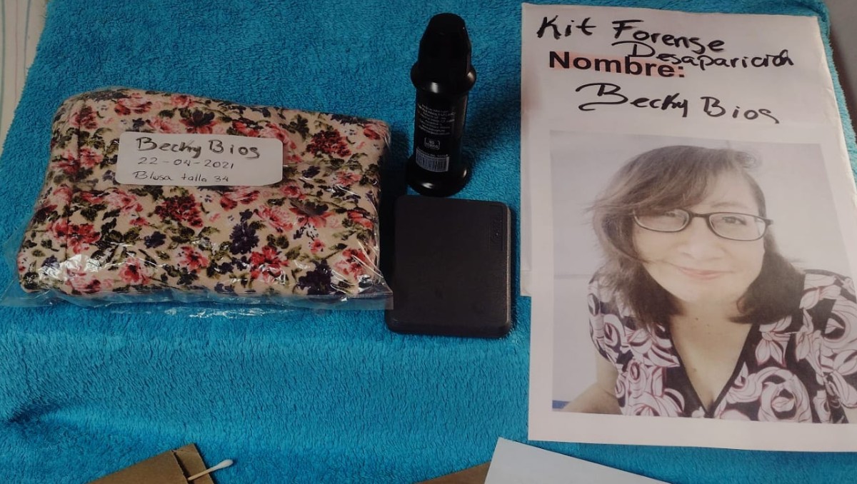 Activista propone kit forense en caso de desaparición. | Becks Bios  | Archivo MILENIO