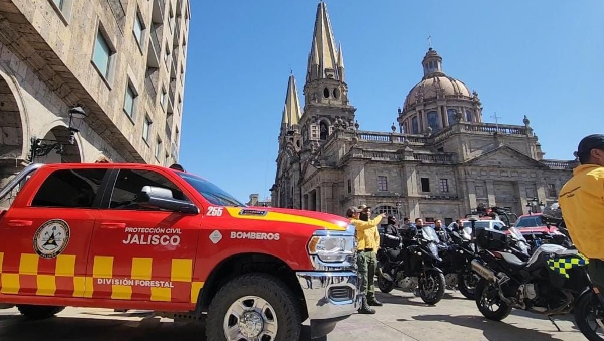 Bomberos de Jalisco además informaron de los daños que ha dejado la temporada de estiaje (Foto: Pablo Núñez)