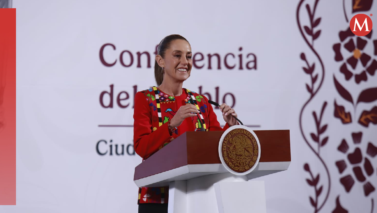 Claudia Sheinbaum Pardo en la Conferencia del Pueblo. | Foto: Juan Carlos Bautista.