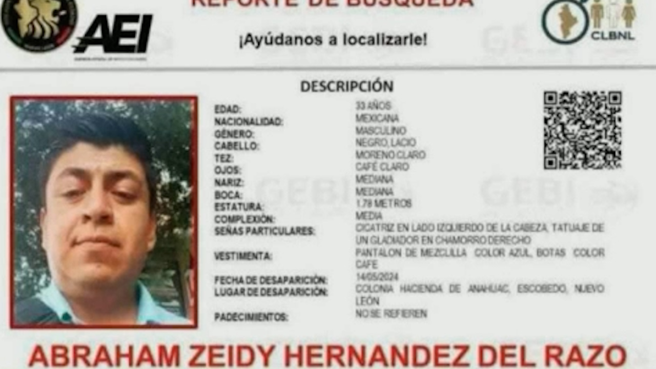 Don Gustavo busca a su hijo desde hace casi un año, hasta hoy lo buscó la Fiscalía