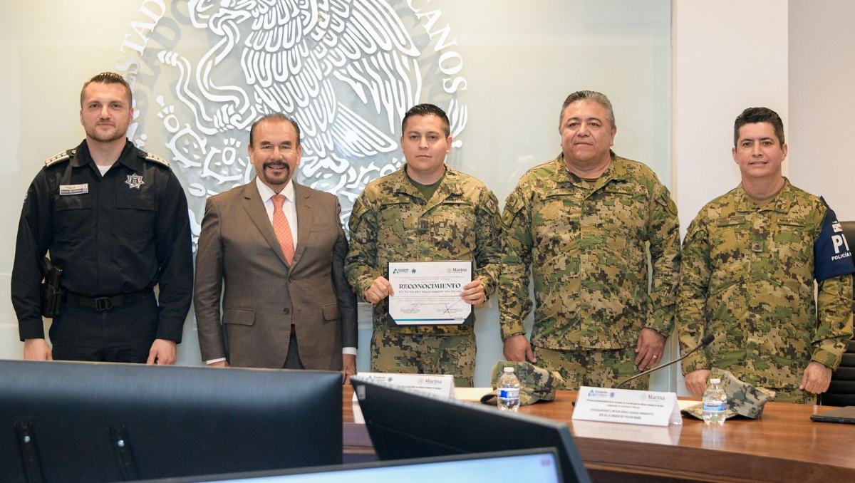 Gobierno de Pedro Rodríguez impulsa modelo de seguridad reconocido por la Marina. | Especial