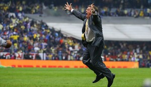 Miguel Herrera ganó dos campeonatos de Liga MX con América; ambos fueron ante Cruz Azul en el Estadio Azteca