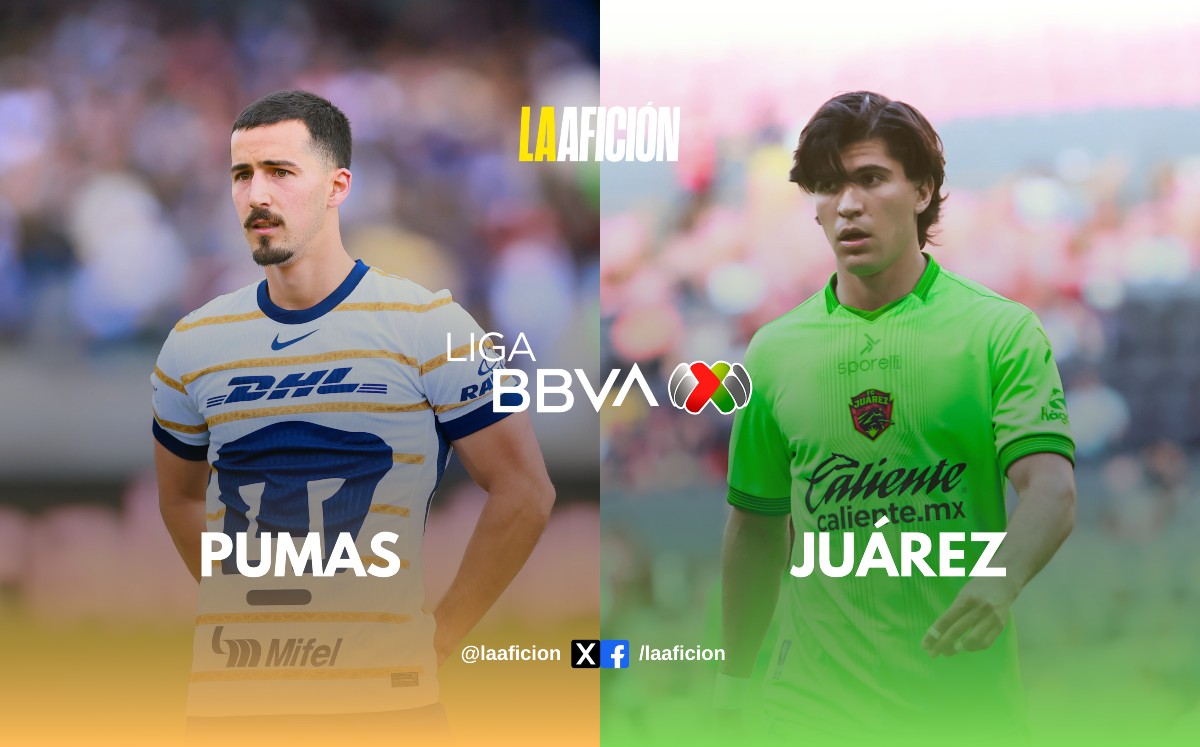 Pumas vs Juárez: ¿A qué hora y dónde VER el partido la jornada 15 de la Liga MX 2025?