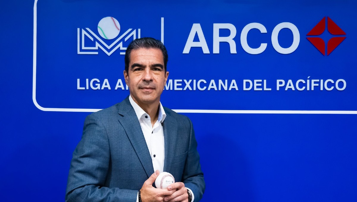 Salvador Escobar es el nuevo presidente de la Liga Mexicana del Pacífico (X @Liga_Arco)