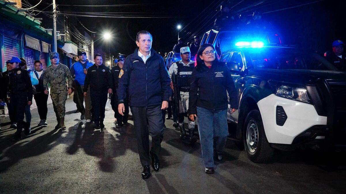 Autoridades de la Guardia Nacional, Marina y la SSP comenzaron el operativo