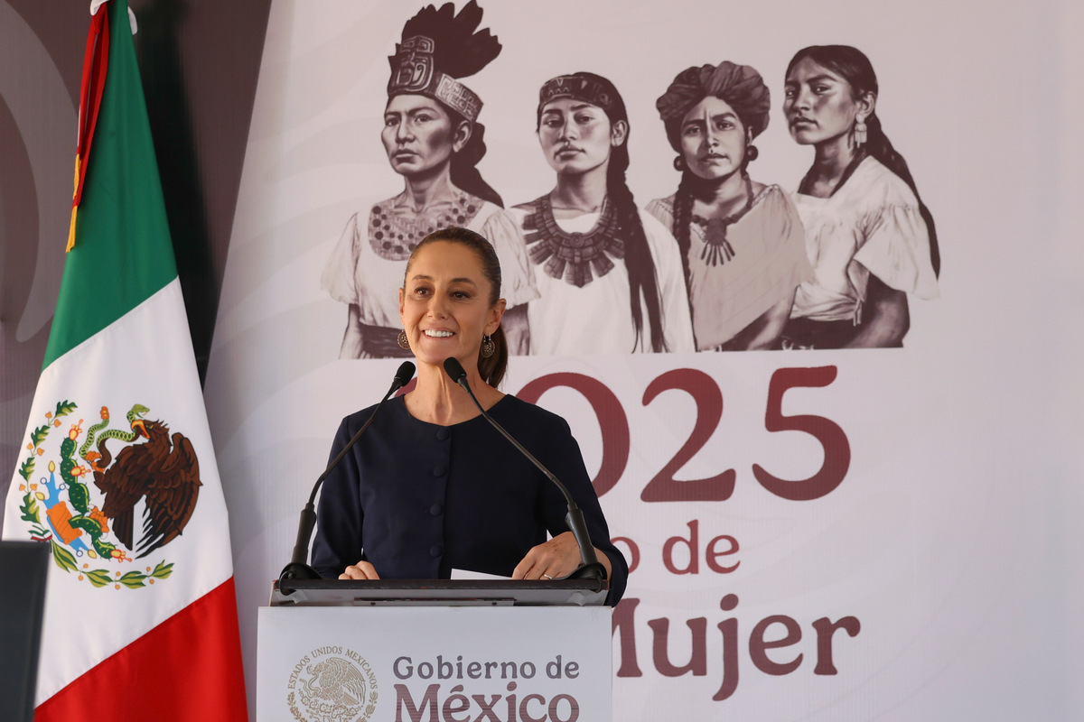 Claudia Sheinbaum reconoce el trabajo del gobierno de Zacatecas en materia de seguridad. | Foto: Especial