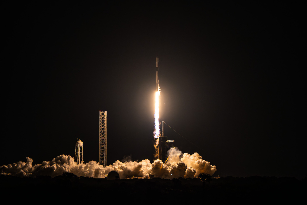 El cohete Falcon 9 despegó desde Florida, Estados Unidos. | Foto: Space X.