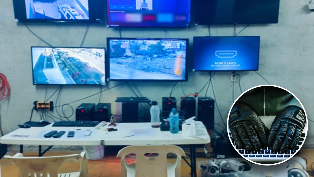 El crimen organizado ha montado centros de vigilancia para monitorear los territorios que disputa. | SSPC y Freepik