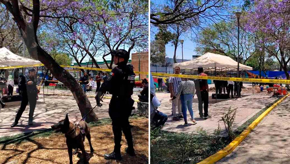 El cuerpo estaba enterrado en una zona donde había un campamento migrante en la GAM. | Jorge Becerril