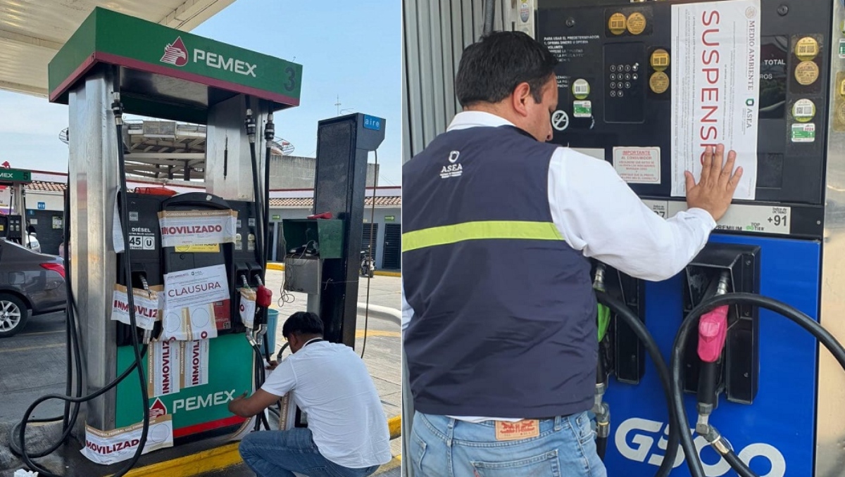 Profeco clausura ocho gasolineras en Puebla por irregularidades | Especial