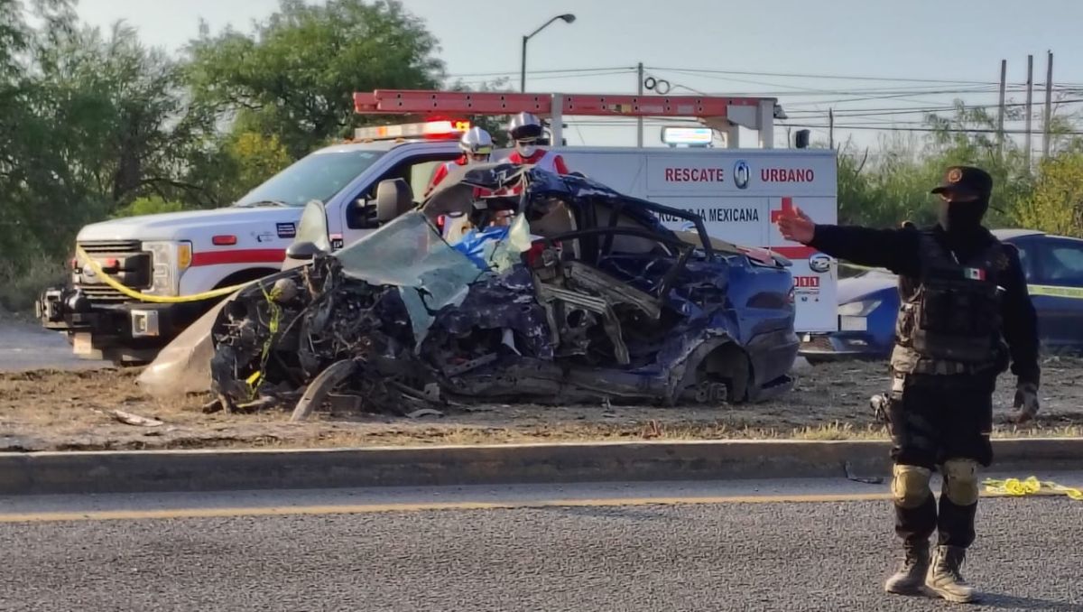 El accidente ocurrió a la altura del Aeropuerto del Norte | Israel Santacruz