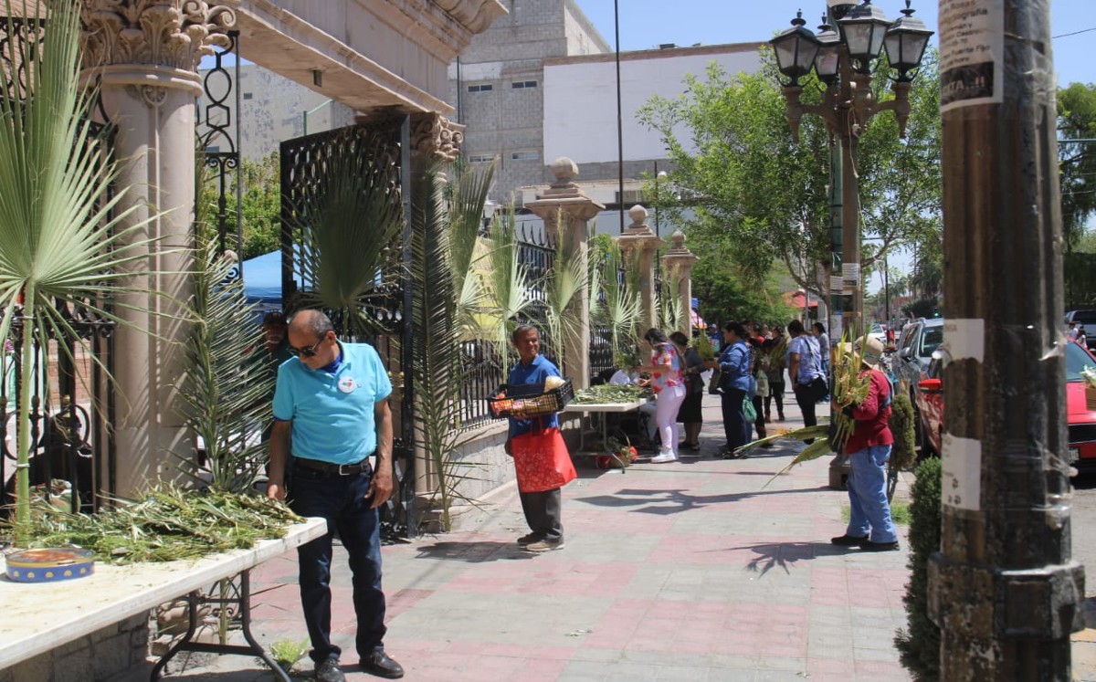 Domingo de ramos en La Laguna de Durango. l Rolando Riestra