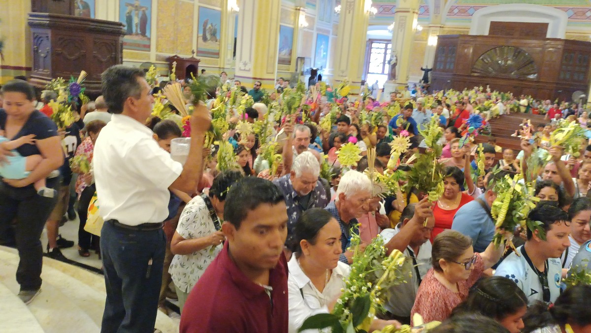 Domingo de Ramos llena la Catedral de Tampico y da inicio a la Semana Santa 2025