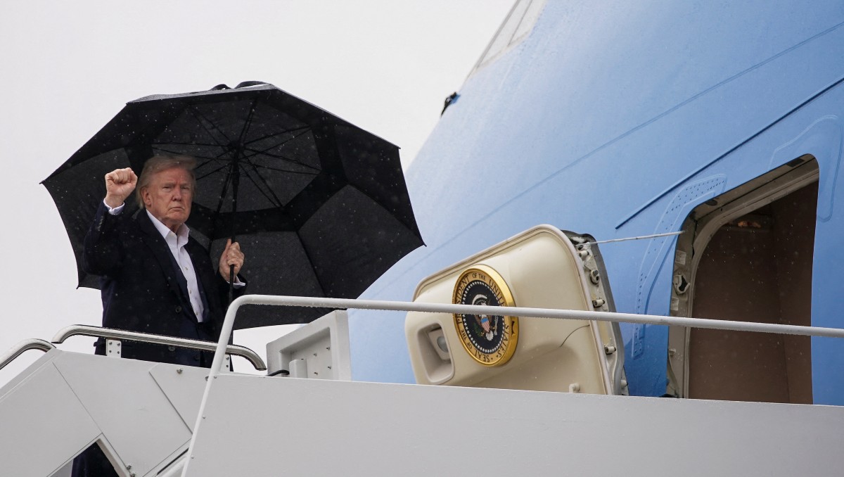 Donald Trump bajó 9 kilos desde 2020. | Reuters