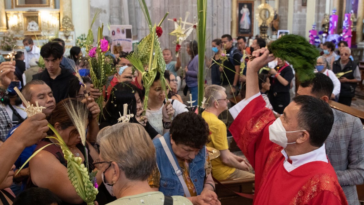 Fechas y horario de misas por Domingo de Ramos en CdMx | Cuartoscuro