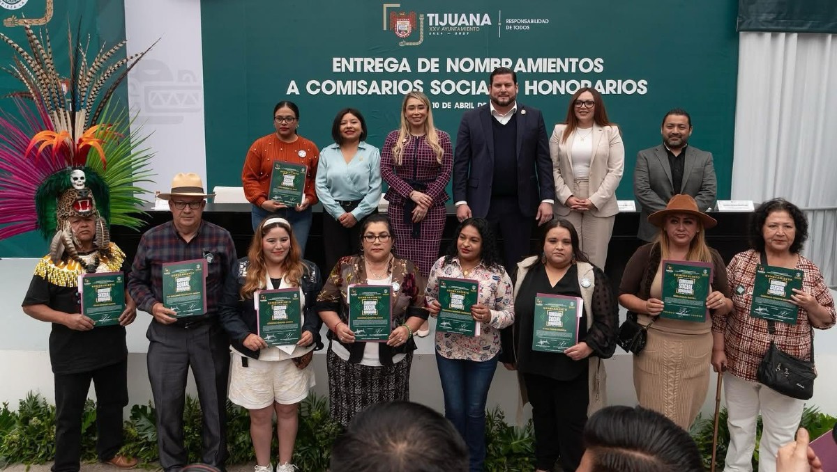 Alcalde de Tijuana impulsa participación ciudadana con 368 Comisarios Sociales Honorarios. | Especial