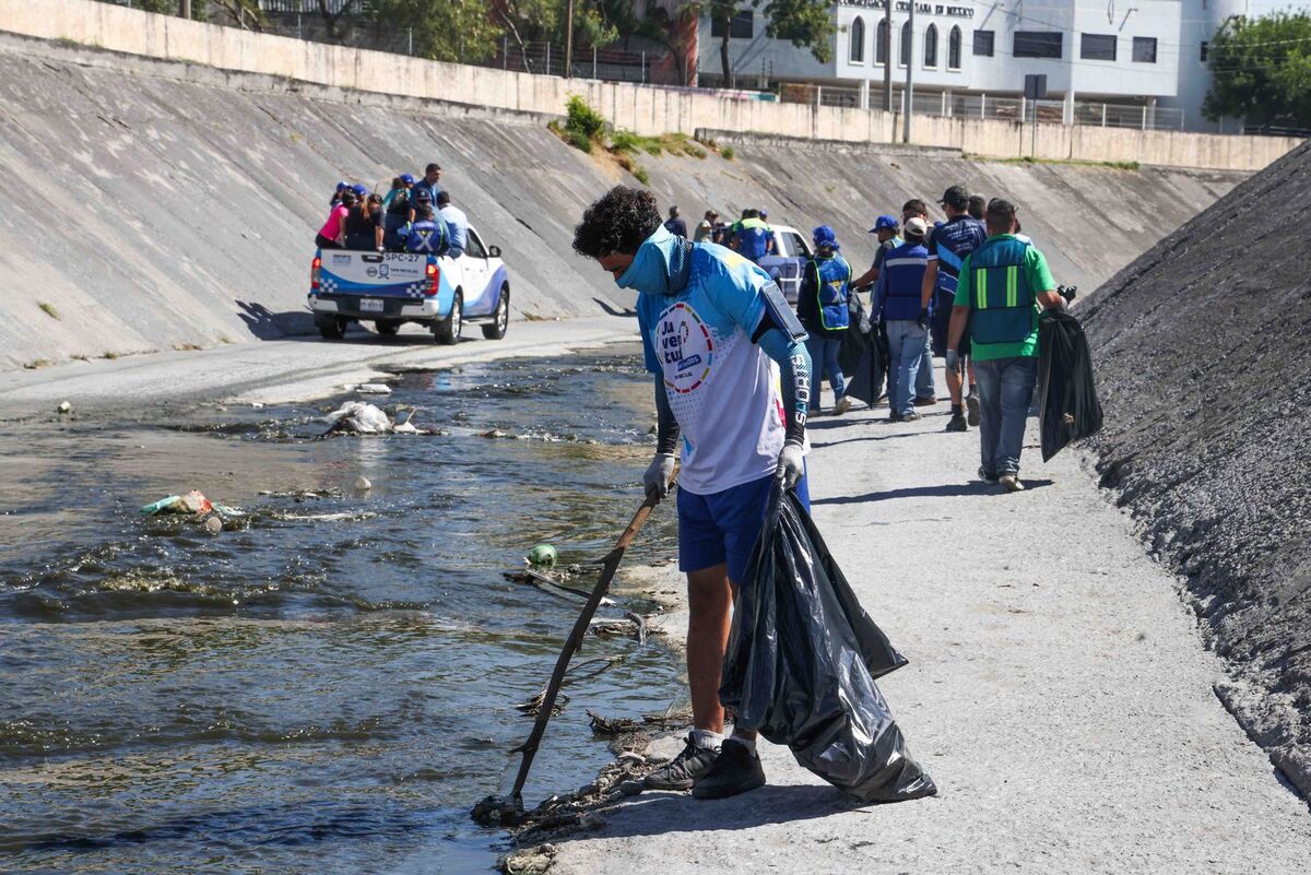 Además, denunciaron las descargas ilegales que se llevan a cabo en el arroyo. Foto: Especial