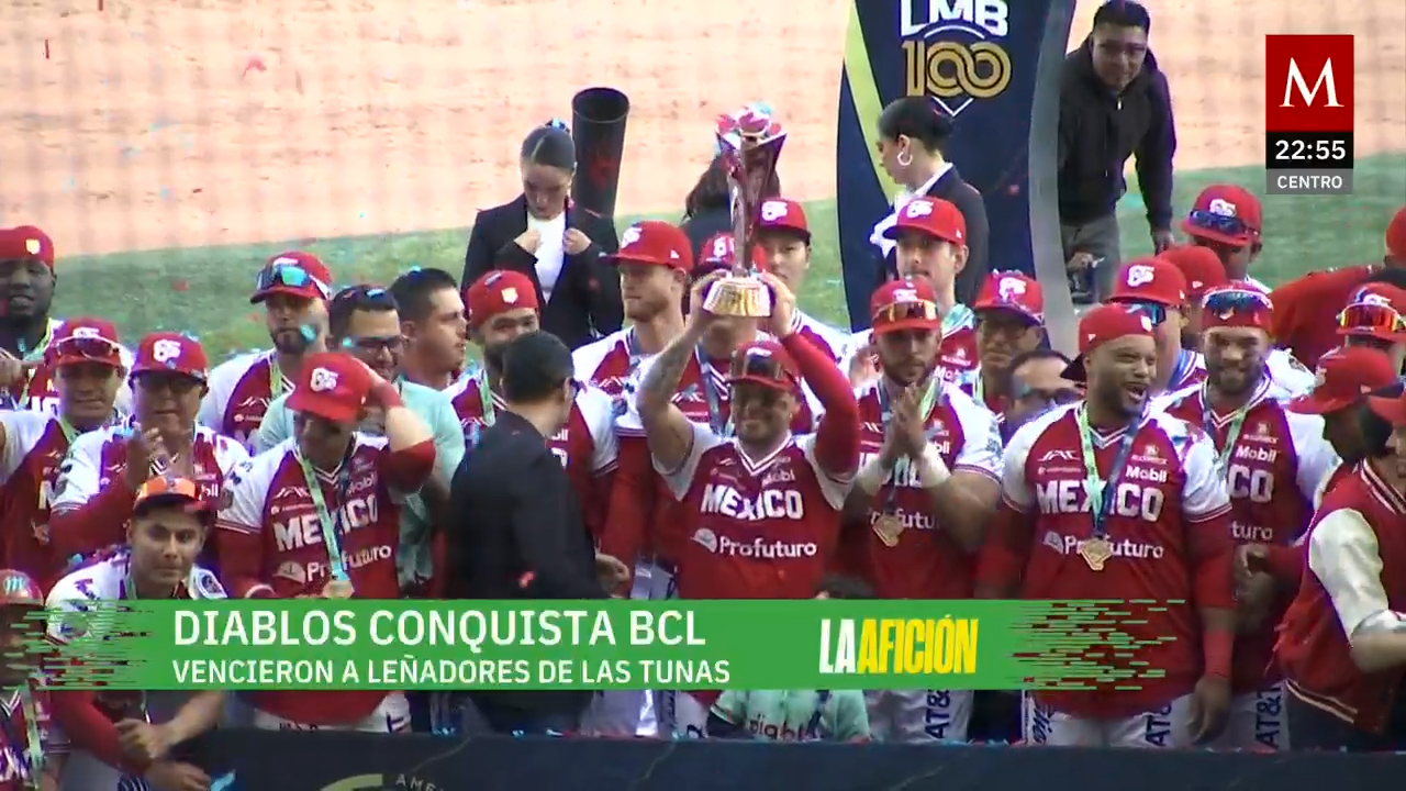 Diablos Rojos del México se coronan campeones de la Baseball Champions League 2025