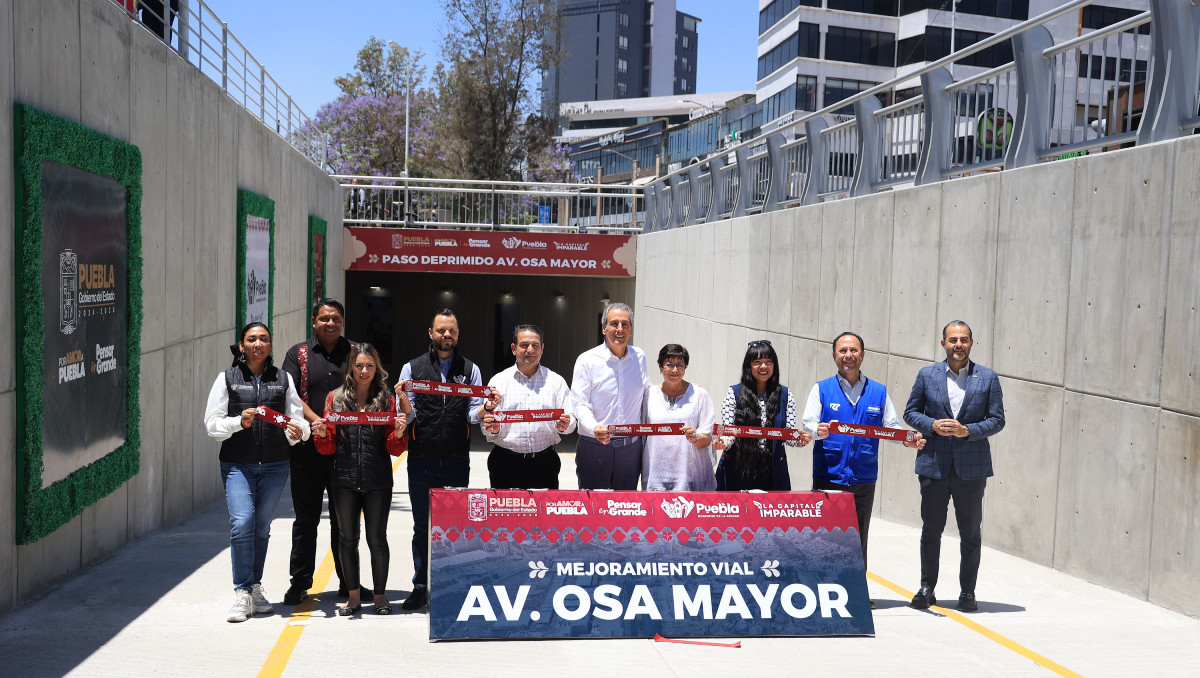 Mejoramiento Vial de la Avenida Osa Mayor en Puebla | Agencia Es Imagen