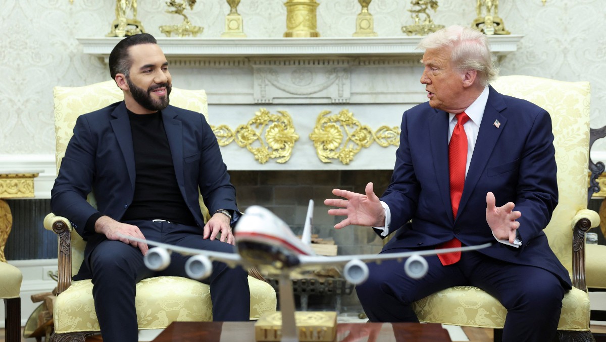Nayib Bukele es el primer mandatario latinoamericano que se reúne con Trump en la Casa Blanca. | Reuters
