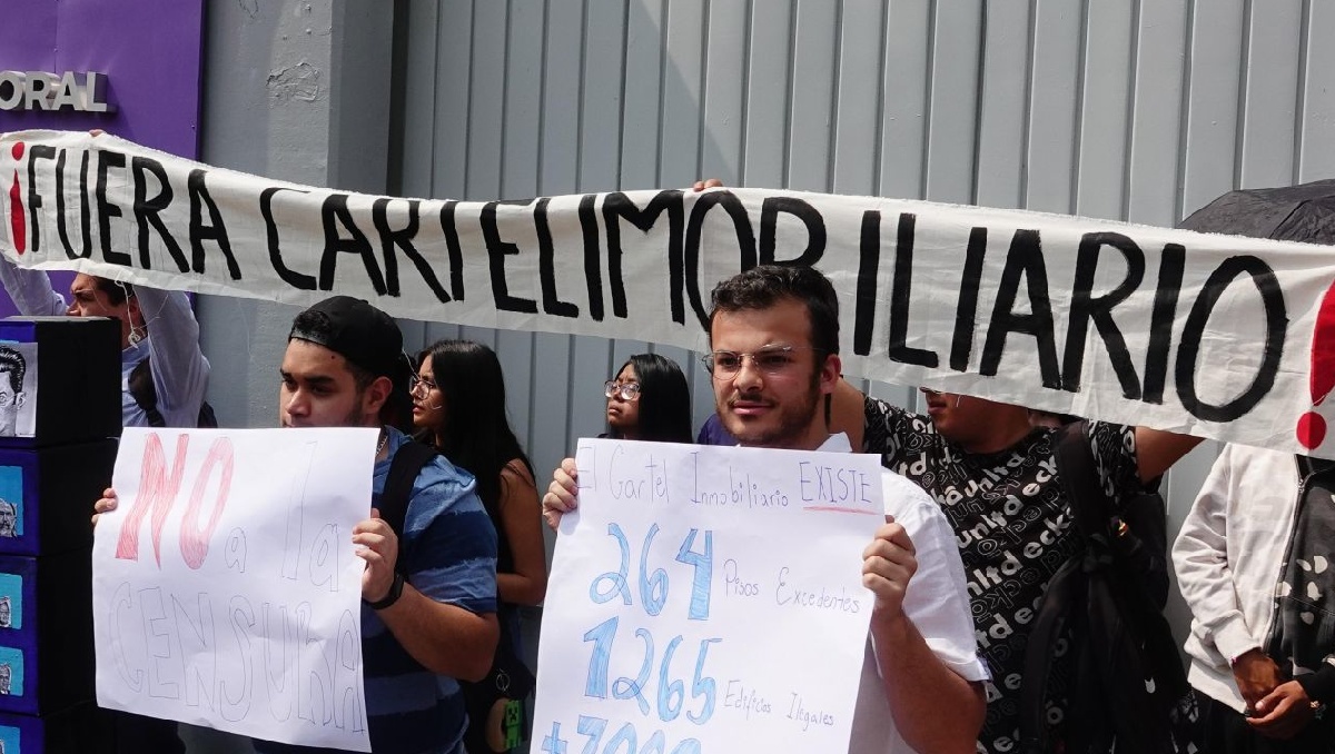 Los ciudadanos han demandado abusos y fraudes por el llamado Cártel Inmobiliario. | Cuartosucuro (Archivo)