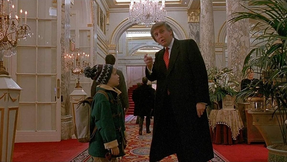 Donald Trump en 'Mi pobre angelito 2'