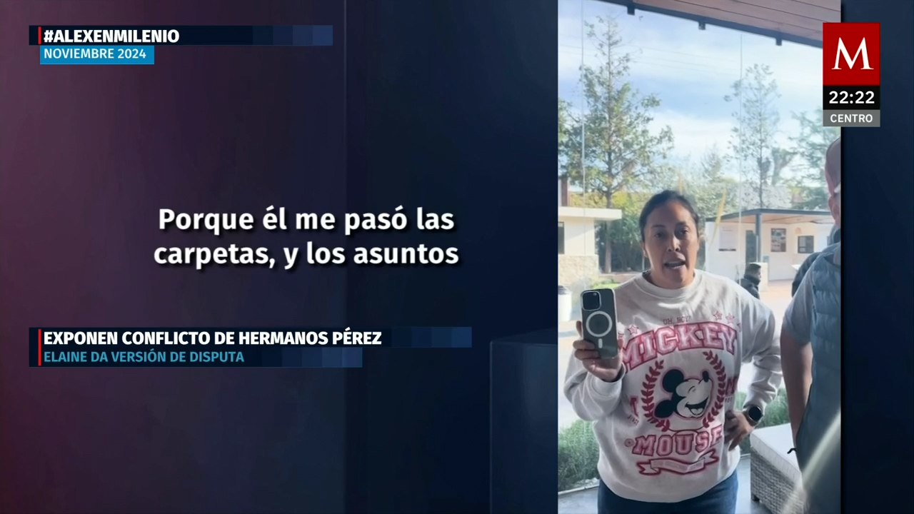 Elaine Pérez denuncia amenazas y persecución en disputa con su hermano Alan por empresa familiar