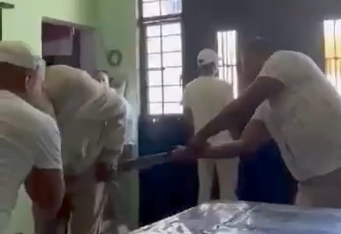 Filtran presunto video del Cereso de Pachuca. (Cortesía)