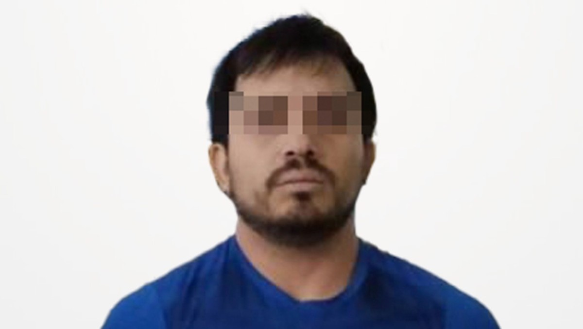 Luis Roberto “N”, presunto extorsionador en Salamanca.