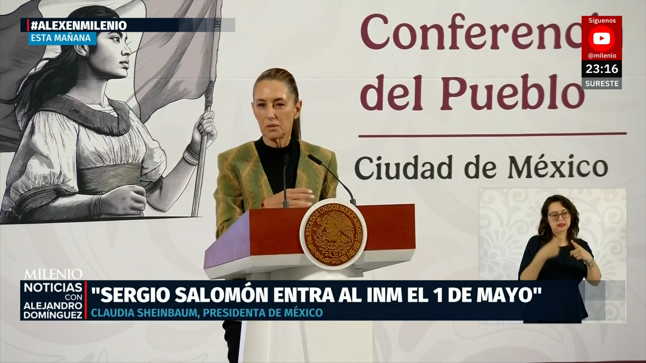 Claudia Sheinbaum nombra a Salomón Céspedes como nuevo titular del Instituto Nacional de Migración