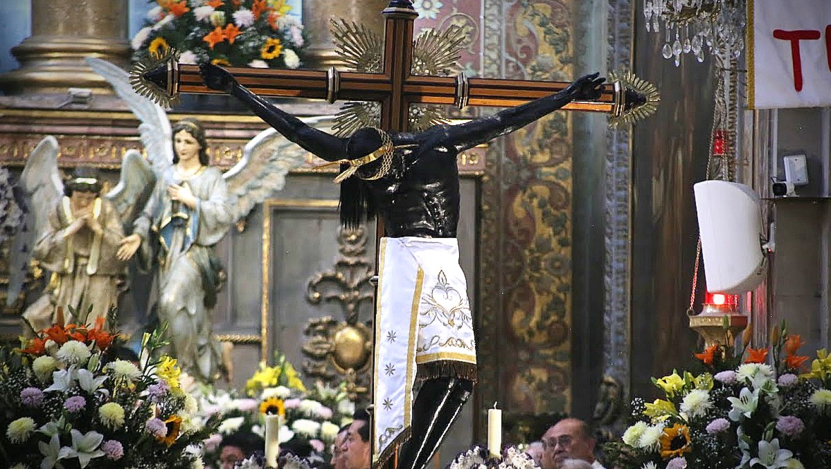 Cristo negro en Salamanca | Daniela Béjar.