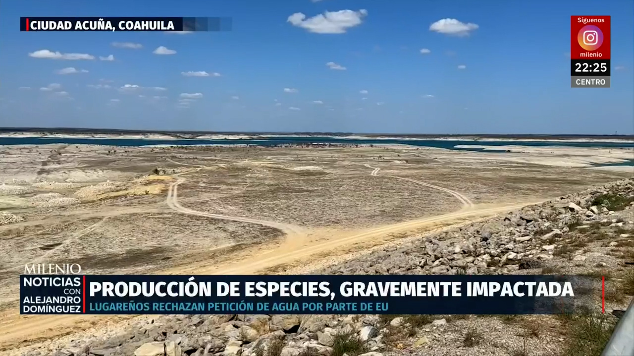 Habitantes de Acuña denuncian sobreextracción de agua en plena presión de Estados Unidos