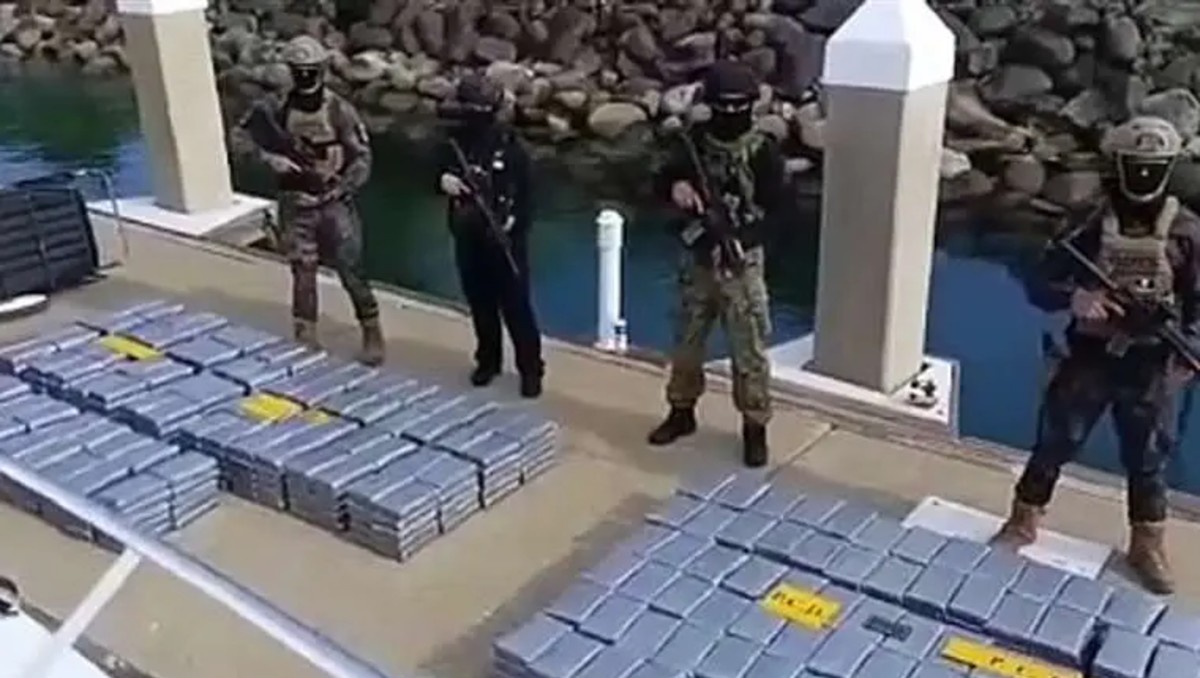 La cocaína estaba oculta en las paredes del yate. | Especial