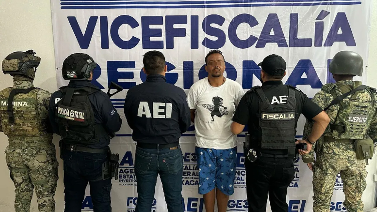 Arrestan a hombre que atacó, quemó y violó a una mujer en Oaxaca