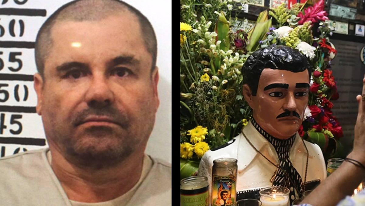 Jesús Malverde, el 'santo de narcos', es ligado a Joaquín Guzmán Loera. | Especial