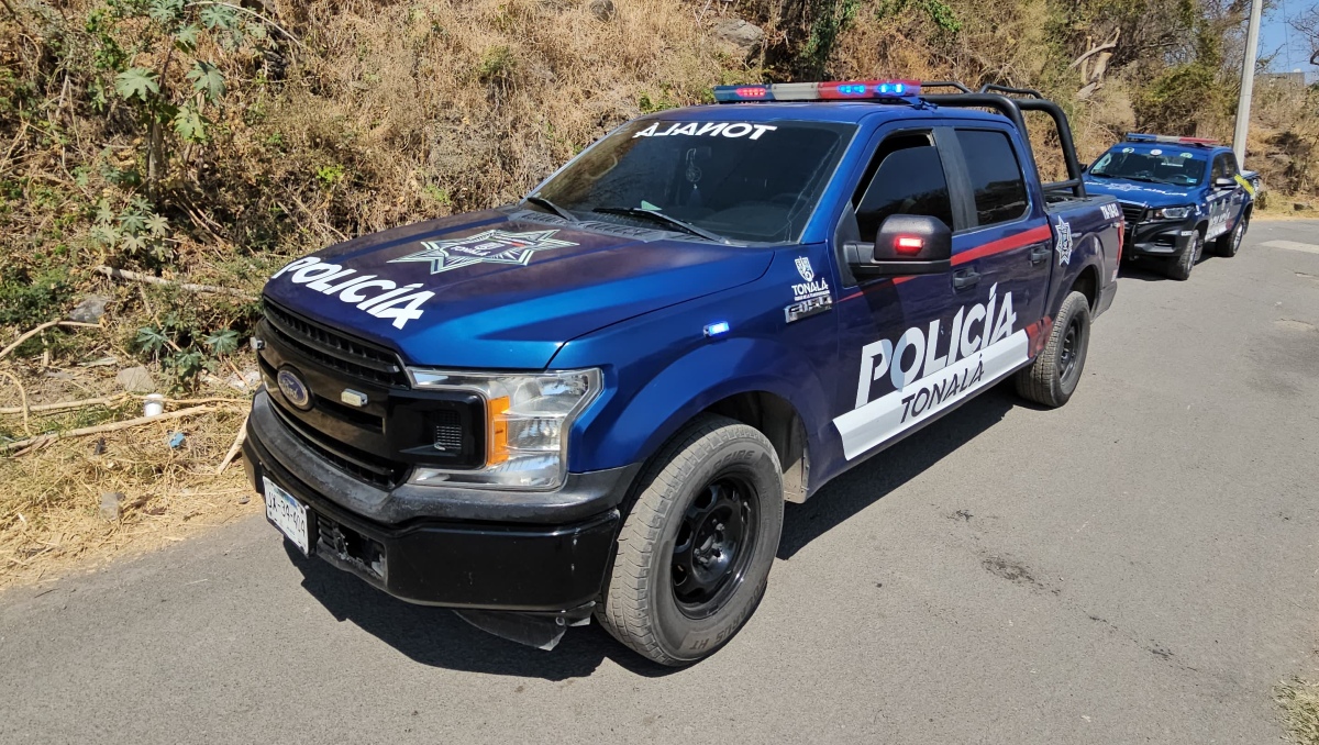 Policía tonalteca recibió varios reportes que avisaban sobre el cadáver encontrado (Foto: Juan Carlos Munguía)