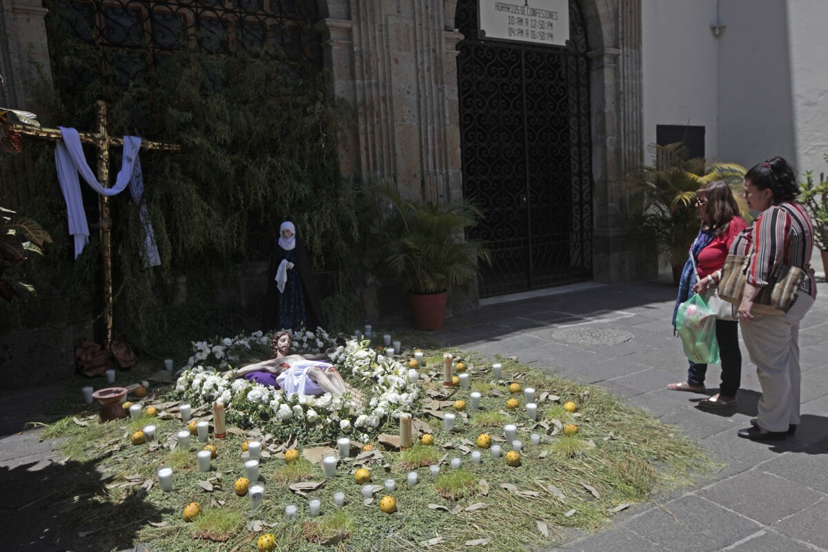 Tendido de Cristos. (Fernando Carranza)