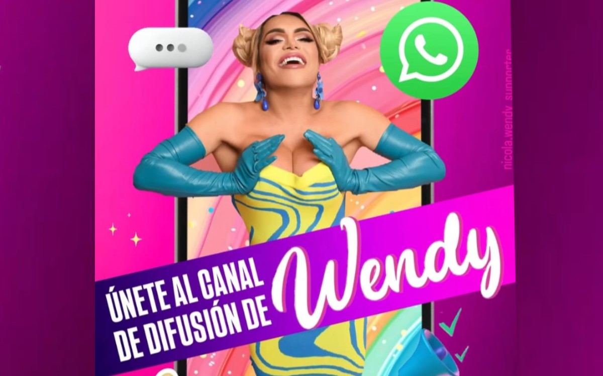 Wendy busca compartir contenido exclusivo y mantener una comunicación más directa con sus seguidores.