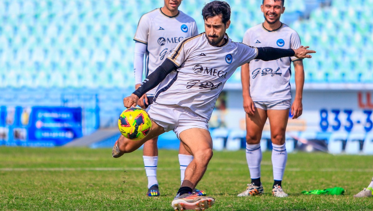 Eduardo "Edú" Pérez, delantero de la Jaiba Brava.