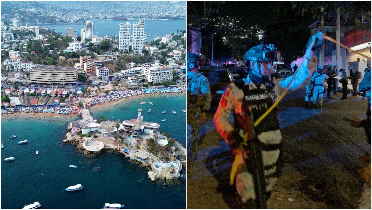 Violencia y turismo conviven en Semana Santa. (Foto: AFP)