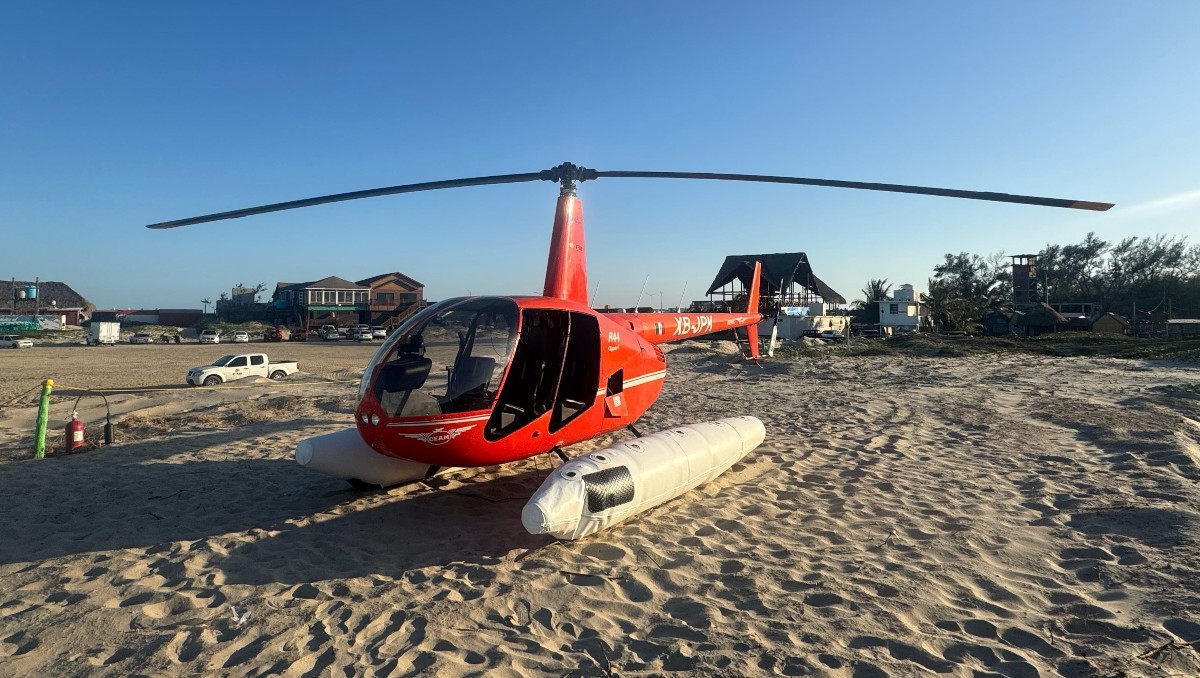 Vuelos en helicóptero ofrecen una experiencia única esta Semana Santa