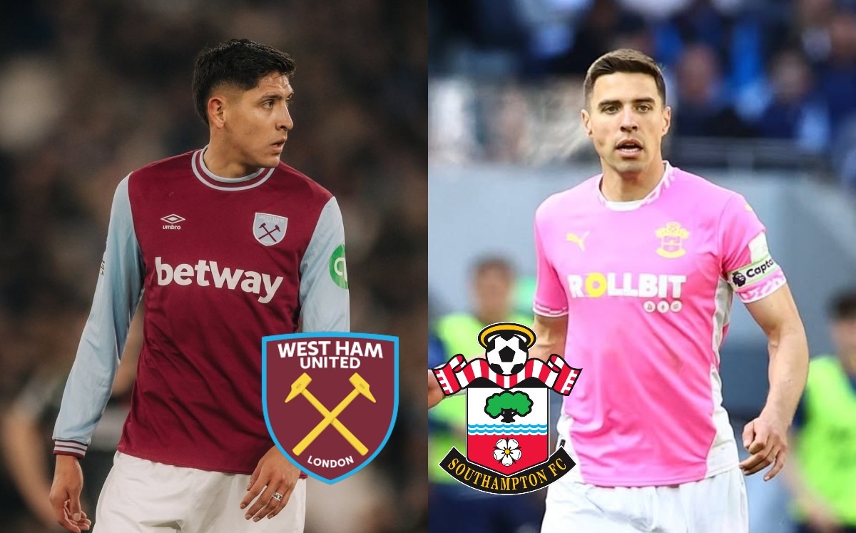 El West Ham de Edson Álvarez recibe al Southampton en la jornada 32 de la Premier League (Instagram @edsonnalvarez/@southamptonfc)