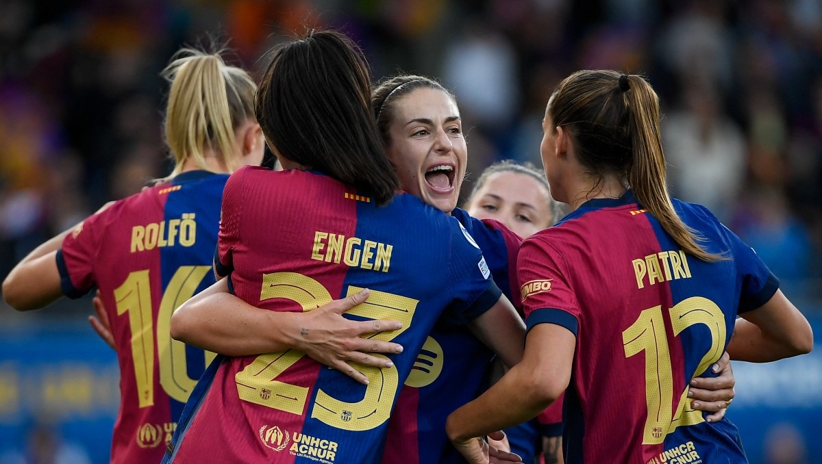 Barcelona golea al Chelsea y acaricia la final de Champions femenina (AFP)
