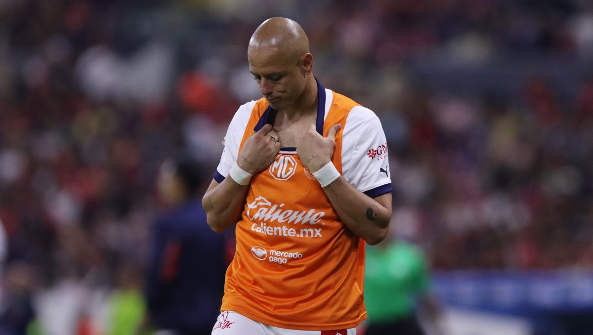 Chicharito Hernández no jugó el Clásico Tapatío del Clausura 2025 (Imago7)
