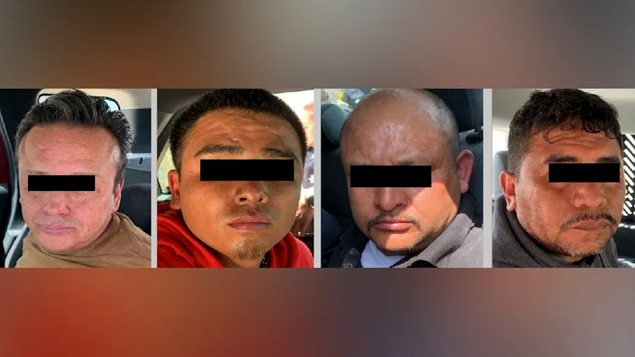 Detienen a 4 hombres por robo a transportistas en EdOmEx