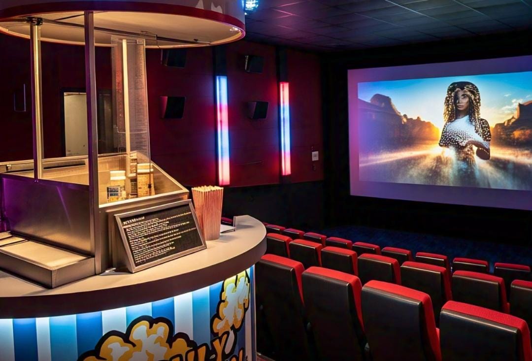 Los hechos ocurrieron en un cine de la alcaldía Benito Juárez (Creada con IA).
