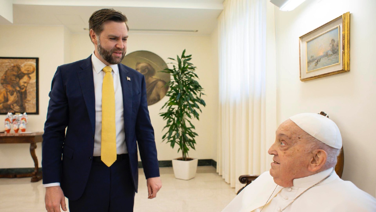 El Papa se reunió con el vicepresidente de Estados Unidos, JD Vance, en el Vaticano. | EFE