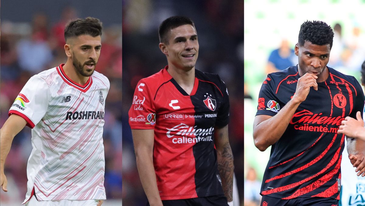Paulinho, Djuka y José Zúñiga, campeones de goleo del Clausura 2025 de la Liga MX (Imago7)