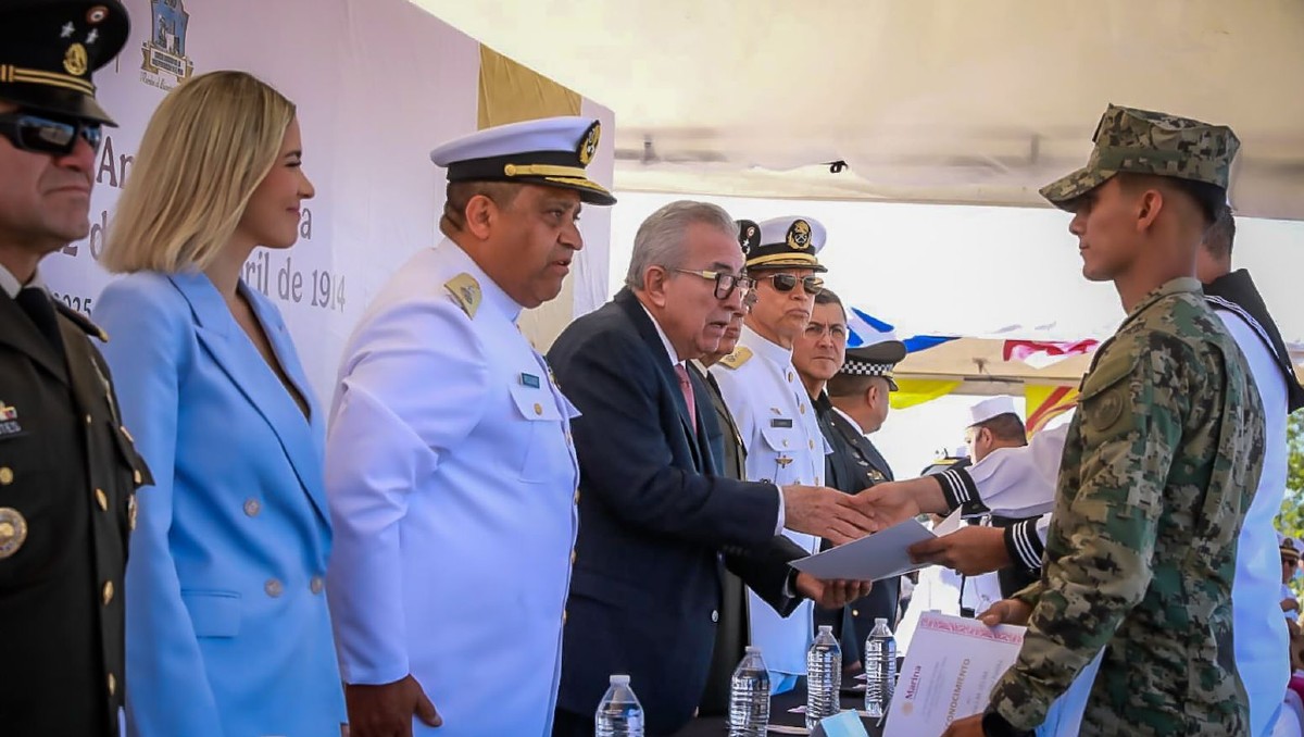 Se entregaron reconocimientos a personal de la Secretaría de Marina | Especial